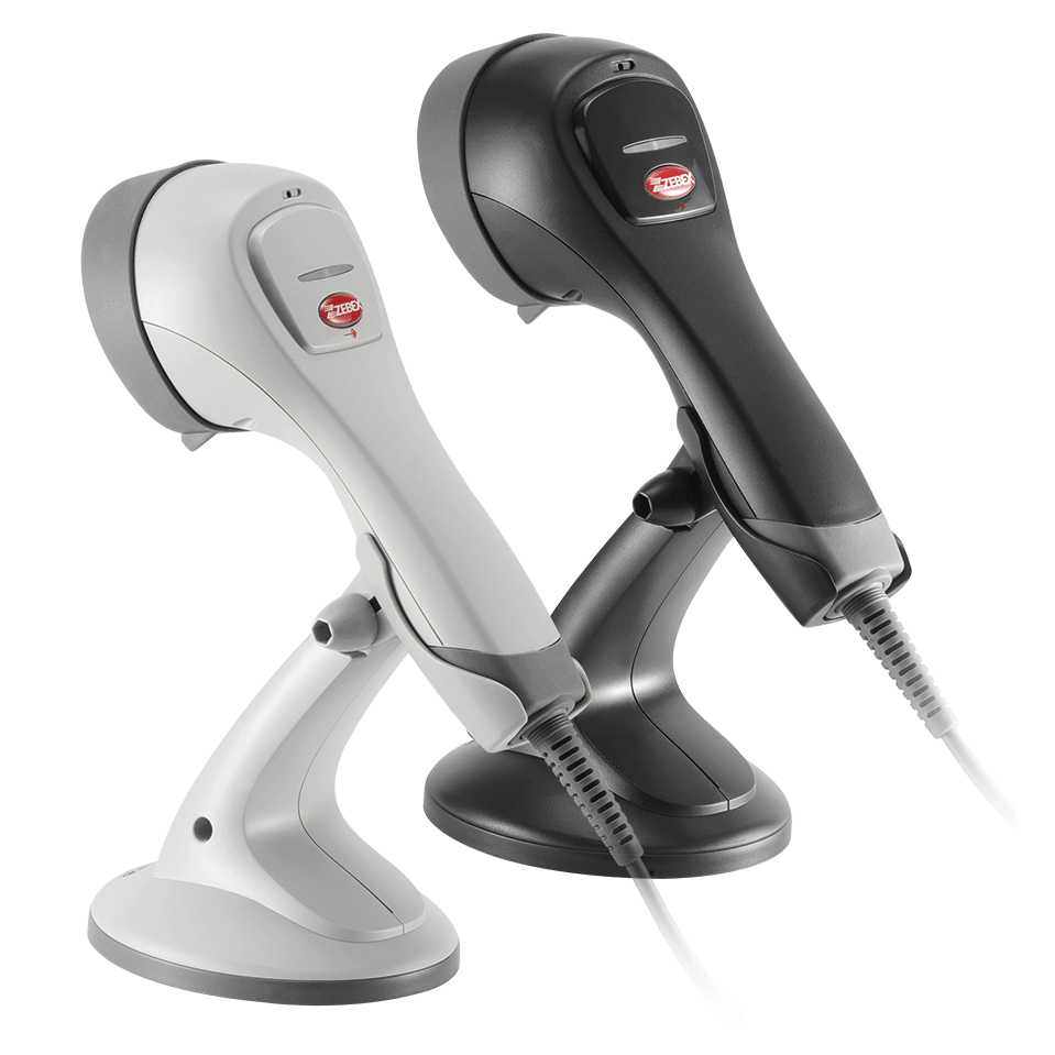 Multi-line handheld barcode scanner